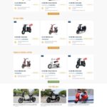 Theme wordpress bán xe điện 2