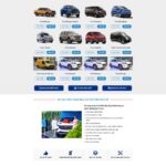 Theme wordpress bán xe ford 1