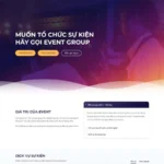 Theme wordpress công ty tổ chức sự kiện 7 sieu đẹp