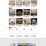 Theme wordpress bán đèn chùm đẹp