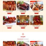 Theme wordpress bán heo quay ,quán ăn nhà hàng