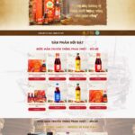 Theme wordpress bán nước mắm , thực phẩm