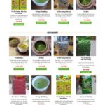 Theme wordpress bán trà xanh 3