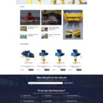 Theme wordpress công ty cẩu trục