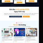 Theme WordPress khóa học kdol