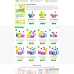 Theme wordpress shop bán nước giặt