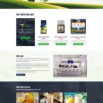 Theme wordpress shop nguyên liệu trà sữa 2