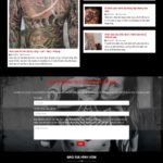 Theme wordpress tiệm xăm