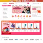 Mẫu website bán hàng mỹ phẩm 23