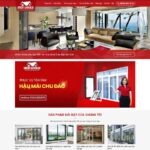 Theme wordpress bán cửa nhôm