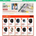 Theme wordpress bán đồng hồ, đồ công nghệ 03