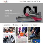 Theme wordpress bán giày thể thao 01