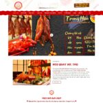 Theme wordpress bán heo quay
