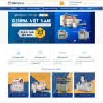 Theme wordpress bán máy cắt