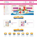 Theme wordpress bán sữa, tã, đồ em bé