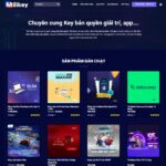 Theme wordpress bán tài khoản, phần mềm, key bản quyền