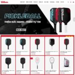 Theme wordpress bán vợt, phụ kiện pickeball
