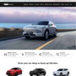 Theme wordpress bán xe geely