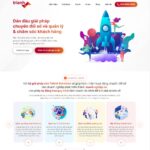 Theme wordpress dịch vụ chuyển đổi số , marketing, thiết kế web