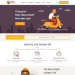 Theme wordpress flatsome logictics vận chuyển – giao hàng