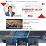 Theme wordpress giới thiệu khóa học 03
