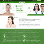 Theme wordpress khóa học làm đẹp, học trang điểm, spa