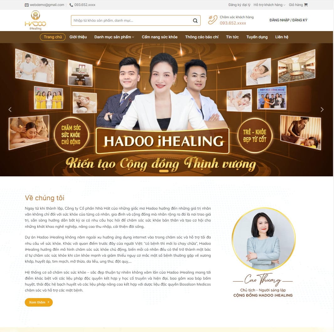 Theme wordpress mỹ phẩm 22