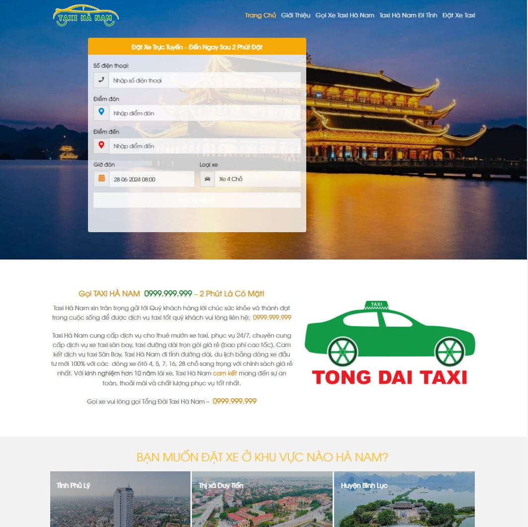Theme wordpress taxi 03