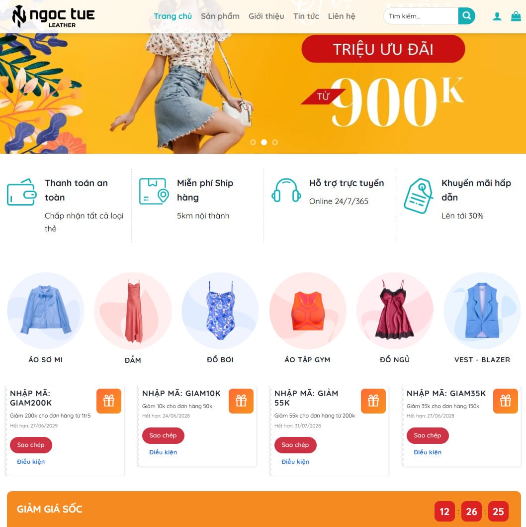 Theme wordpress thời trang 20