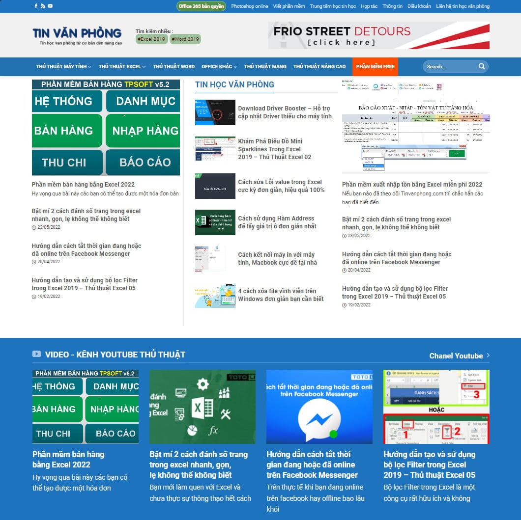 Theme wordpress tin tức – thủ thuật tin học