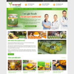 Theme wordpress tinh bột nghệ 01