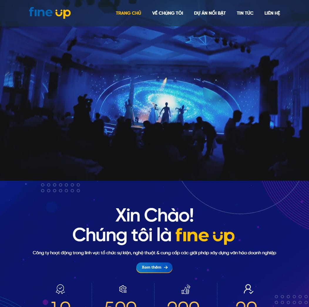 Theme wordpress tổ chức sự kiện 05