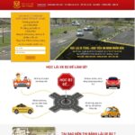 Theme wordpress trung tâm dạy lái xe 01