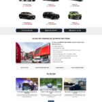 Theme WordPressshowroom ô tô VinFast